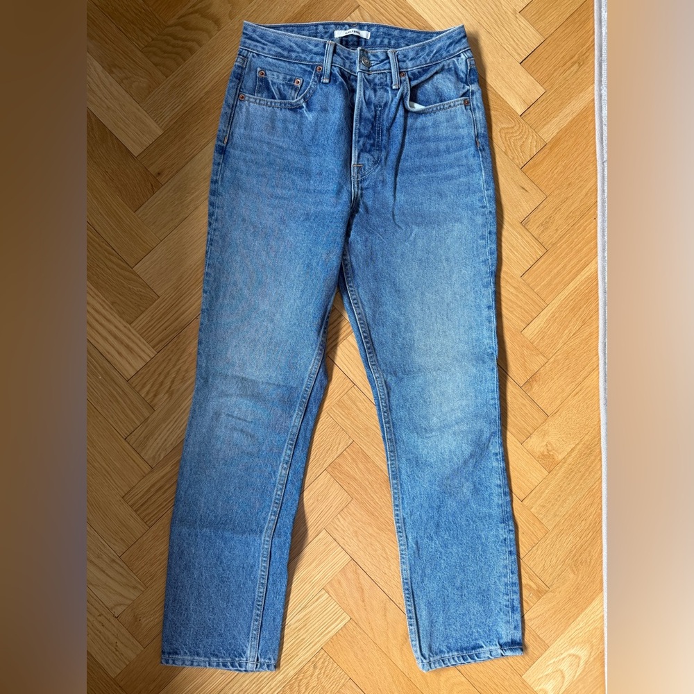 Grlfrnd Sienna straight leg denim